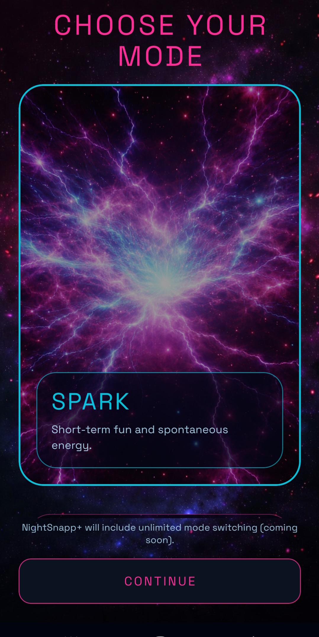 NightSnapp app preview